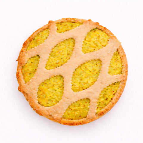 Pastiera vegan canditi e scorza arancia