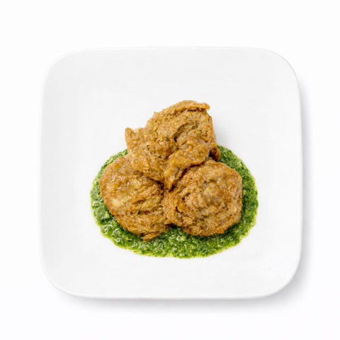Scaloppe vegan salsa verde
