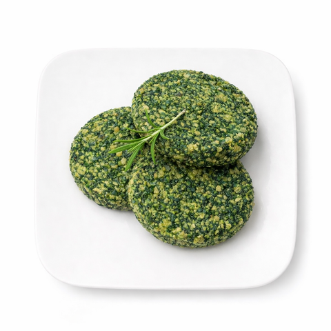 burger veg spinaci e ceci no glutine