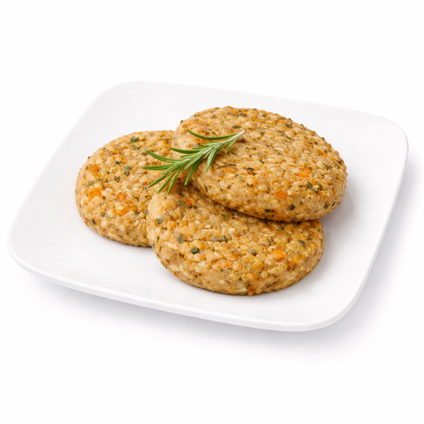 burger vegan senza glutine ceci e verdure