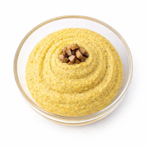 cremoso anacardi e funghi vegan