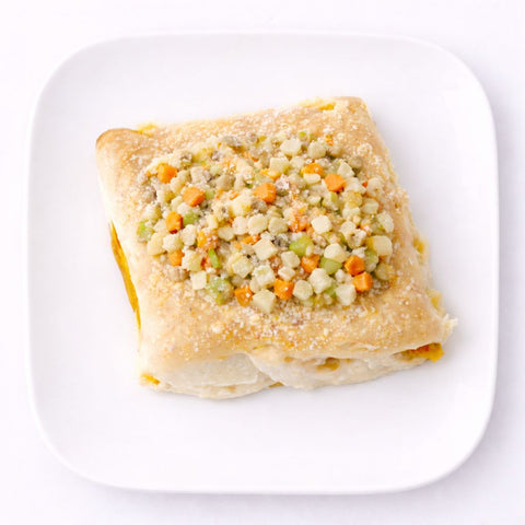 crespelle vegane alle bontà dell'orto