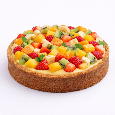 frolla vegana dettaglio frutta di stagione