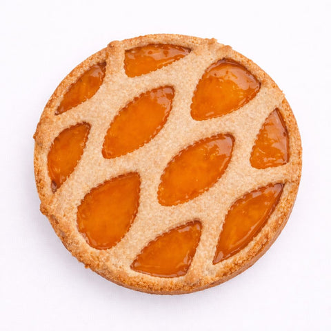 frolla vegana con marmellata di albicocche