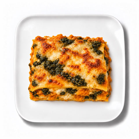 lasagna zucca pesto di cavolo nero veg