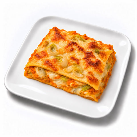 lasagna zucca e porri ve